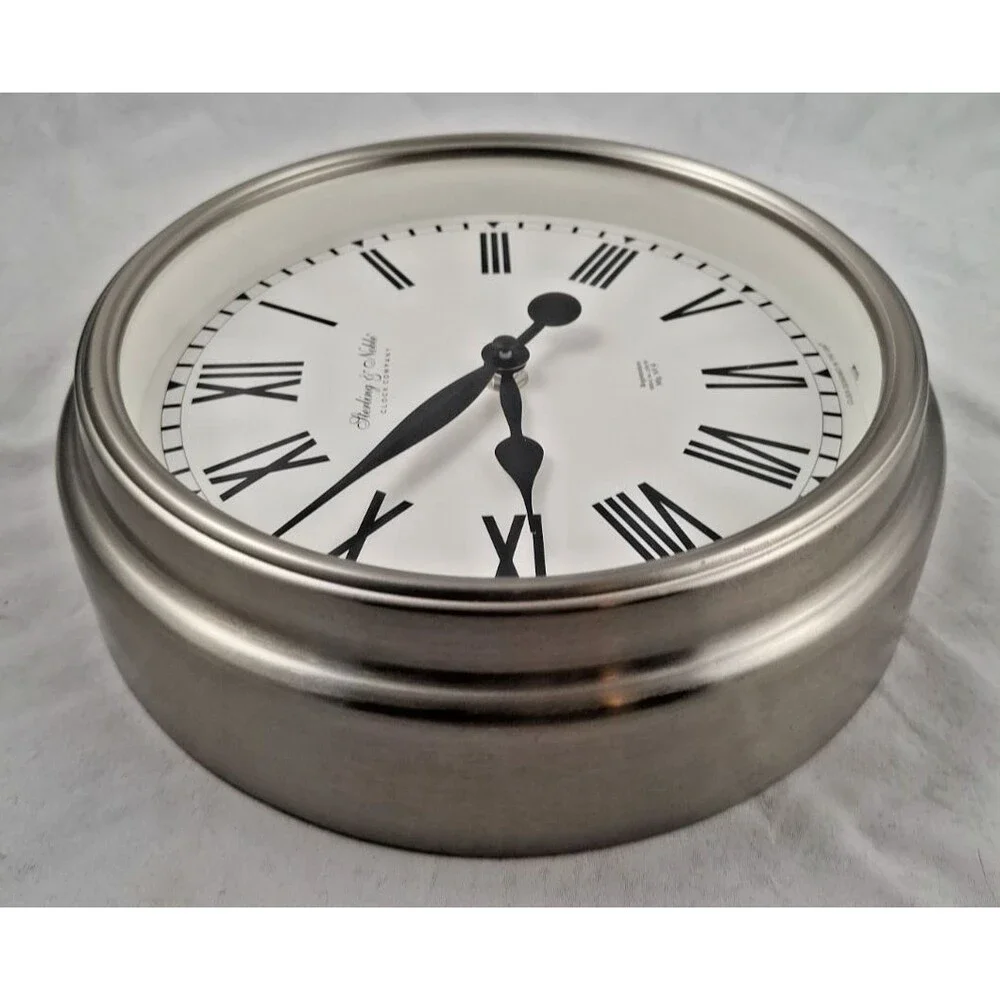 Vintage Sterling & Noble Wall Clock 10